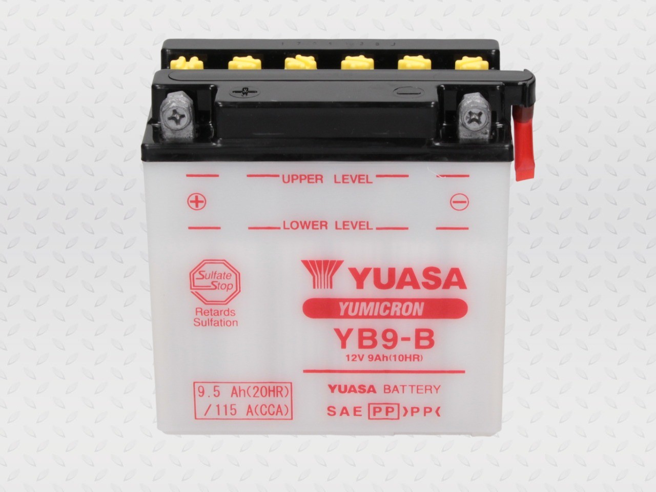 Batterie Yuasa Standard 12V 9AH YB9-B | PIAGGIO/VESPA NRG MC3 DT 50 ...