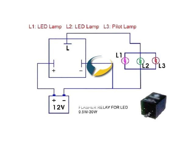 Blinkerrelais LED elektronisch 3-polig - Elektrik ...